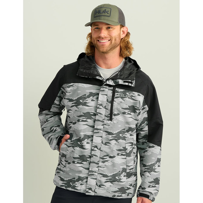 Huk Gear Grand Banks Tidal Map Jacket Men’s