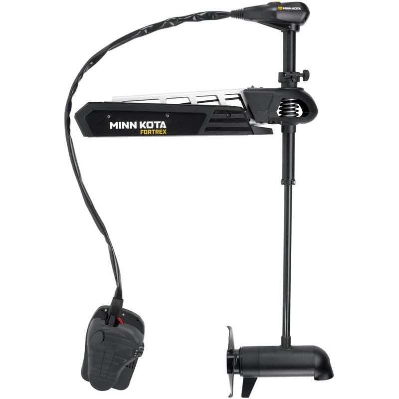 Minn Kota 1368677 Fortrex 112 lb. Thrust 45″ Shaft Dual Spectrum Chirp Sonar Foot Control