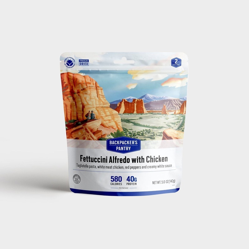 Backpacker’s Pantry Fettuccini Alfredo w/ Chicken