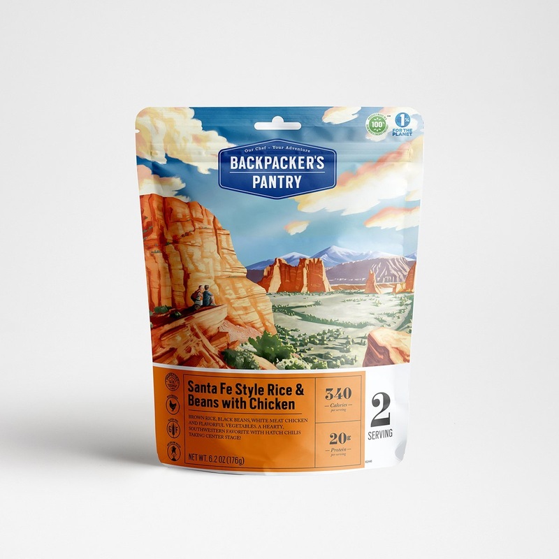 Backpacker’s Pantry Santa Fe Style Rice & Beans With Chicken