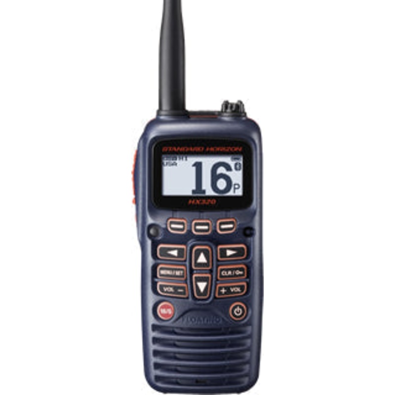 Standard Horizon HX320 Floating Handheld VHF FM Marine Transceiver