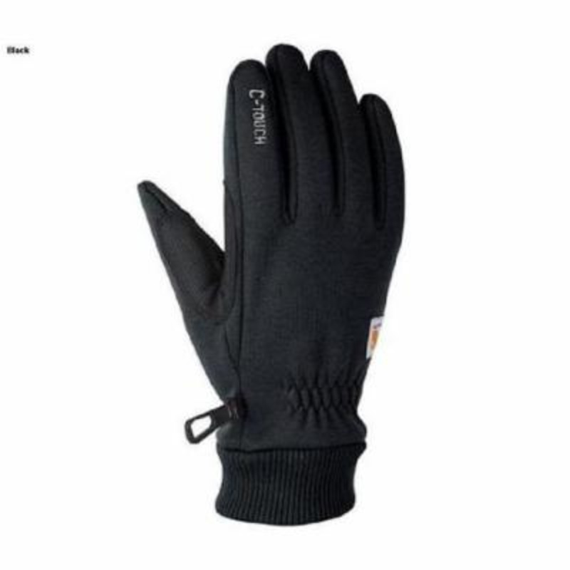 Carhartt Wind Fighter Thermal-Lined Fleece Touch-Sensitive Knit Cuff Gloves Men’s