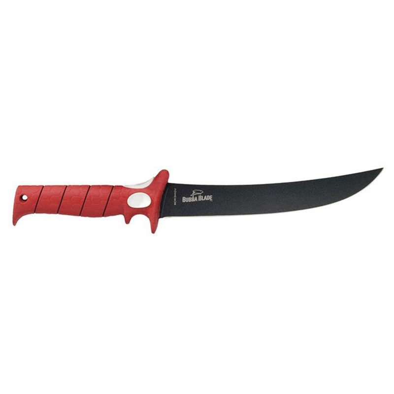 Bubba 7 Tapered Flex Stainless Steel Fillet Knife W/ Sheath Full Tang Non-Slip Grip – Bb1-7F