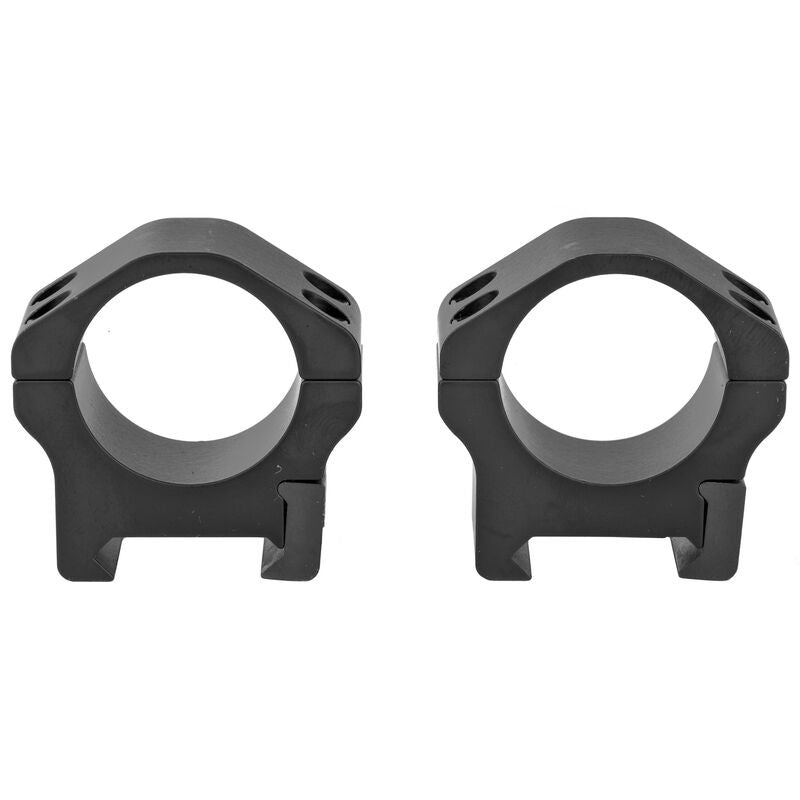 Warne Maxima Horizontal Fixed Attach Weaver/Picatinny Style Scope Ring 1″ Tube Low Height Matte Black Finish