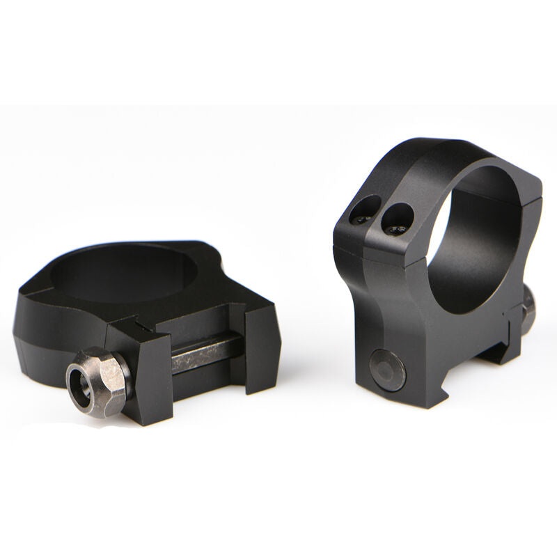 Warne Mountain Tech Weaver/Picatinny Ring 1″ Low Height Aluminum Matte Black