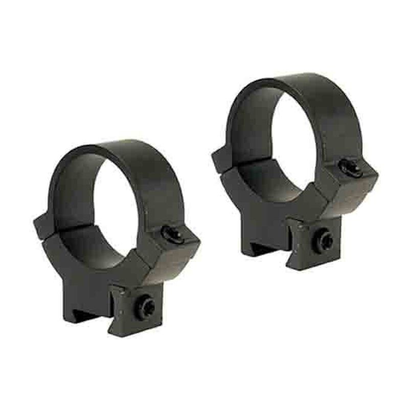 Warne Scope Mounts 7.3/22 Rings Fits 3/8″ or 11mm Integrated Dovetail Rail 1″ Tube Diameter High Height Solid Steel Matte Black Finish 722M