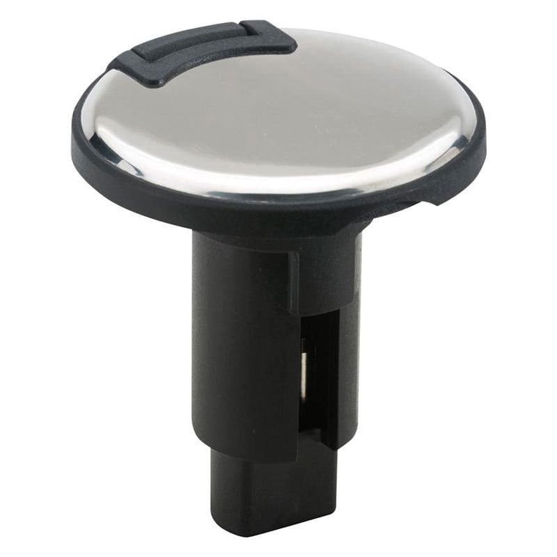 Attwood 910R2PSB-7 – 910T Series Round Stainless Steel Cover 2-Pin Plug-In Base