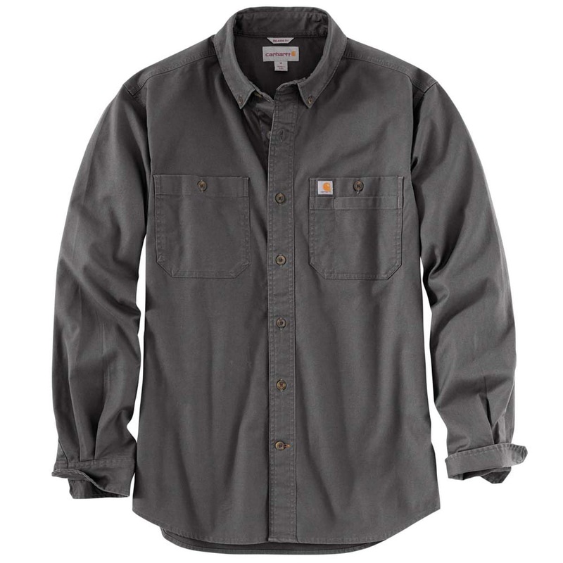 Carhartt Men’s Rugged Flex Rigby LS Work Shirt