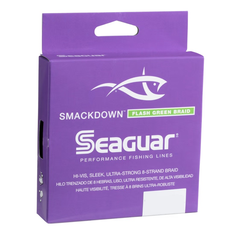 Seaguar Smackdown Braided Line – Flash Green – 40lb