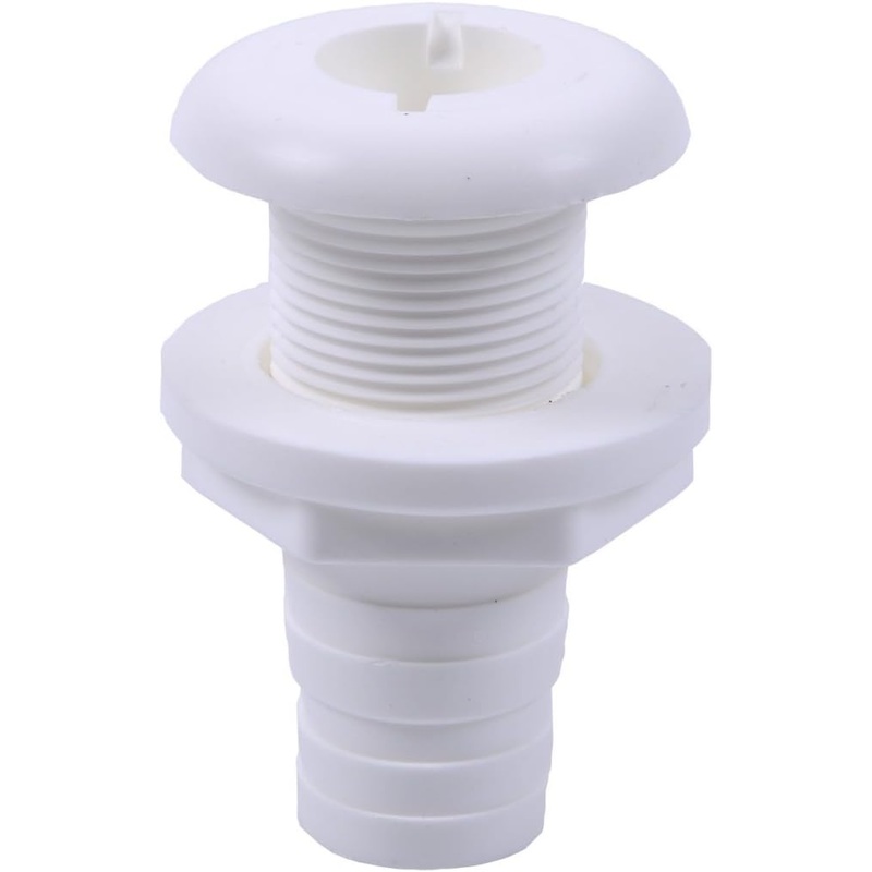 Sea Dog Line 520770-1 Thru-Hul 1-1/8-Inch White