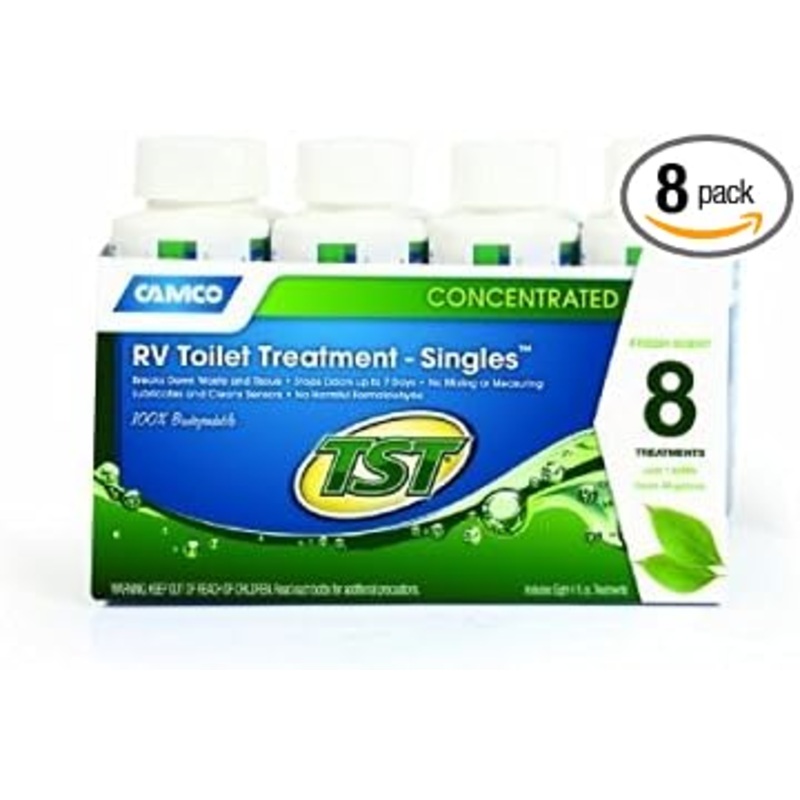Camco TST Singles Toilet Treatment 8pk