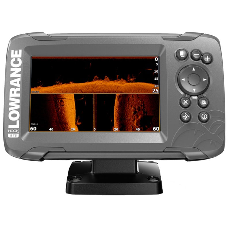 Lowrance HOOK-5 TripleShot Fishfinder/Chartplotter with Navionics Plus US/Canada