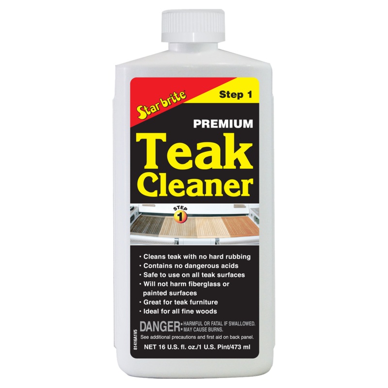 Starbrite Teak Cleaner-Step 1