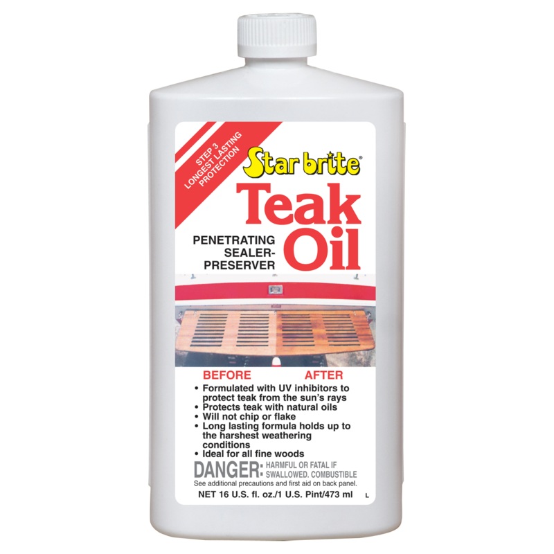 Starbrite Teak Oil-Step 3