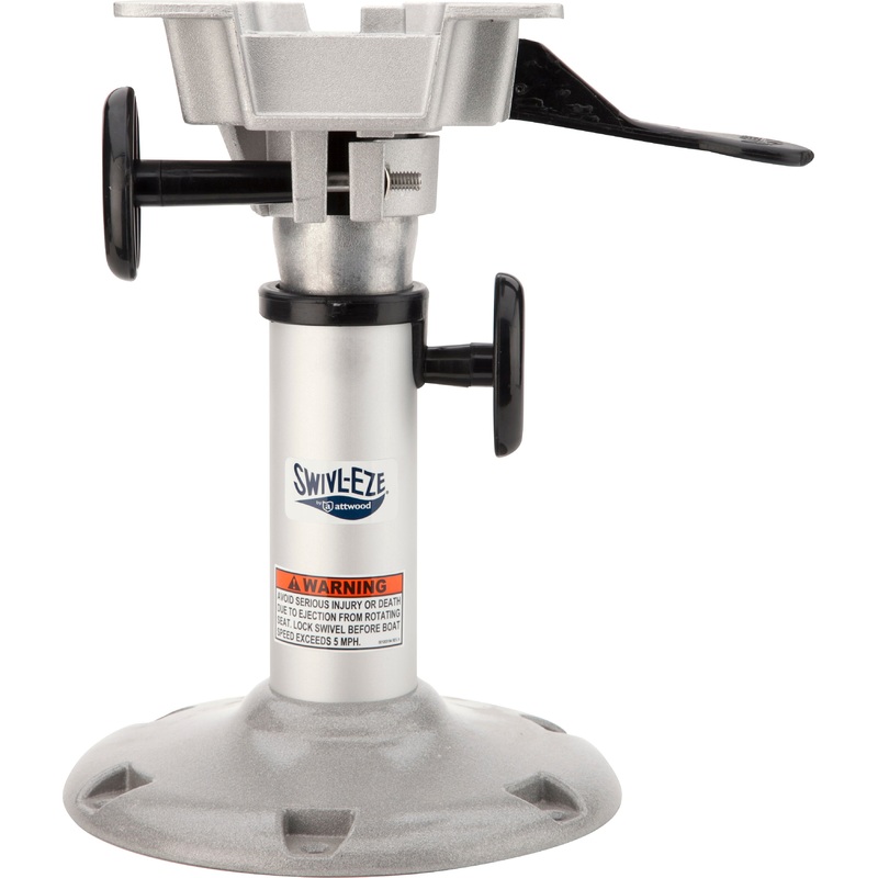 SWIVL-EZE LakeSport Adjustable 2-3/8″ Seat Pedestals & Seat Mount