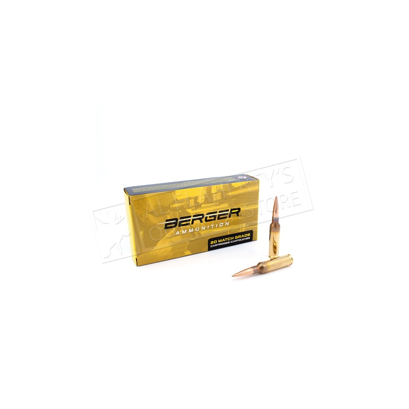Berger 6.5 mm Creedmoor 140gr Long Range Hybrid Target Rifle Ammunition #31011