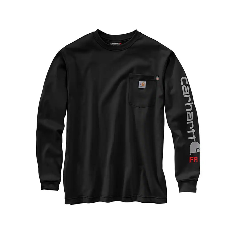 Carhartt FR Force Loose Fit Midweight Long Sleeve Logo Graphic T-Shirt Men’s