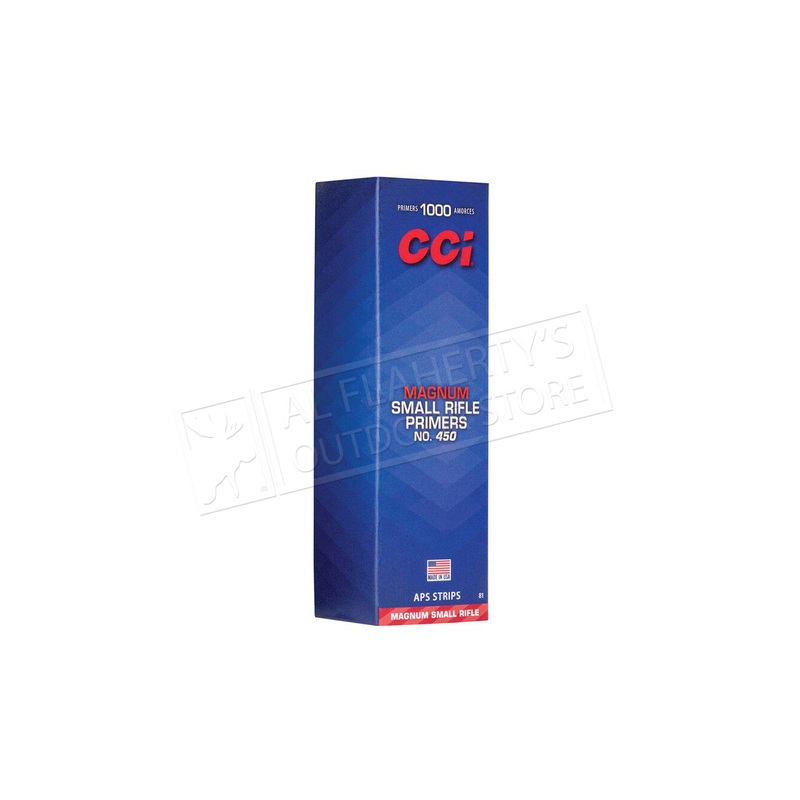 CCI Primers – Magnum Small Rifle No. 450 (1000/box) #0017