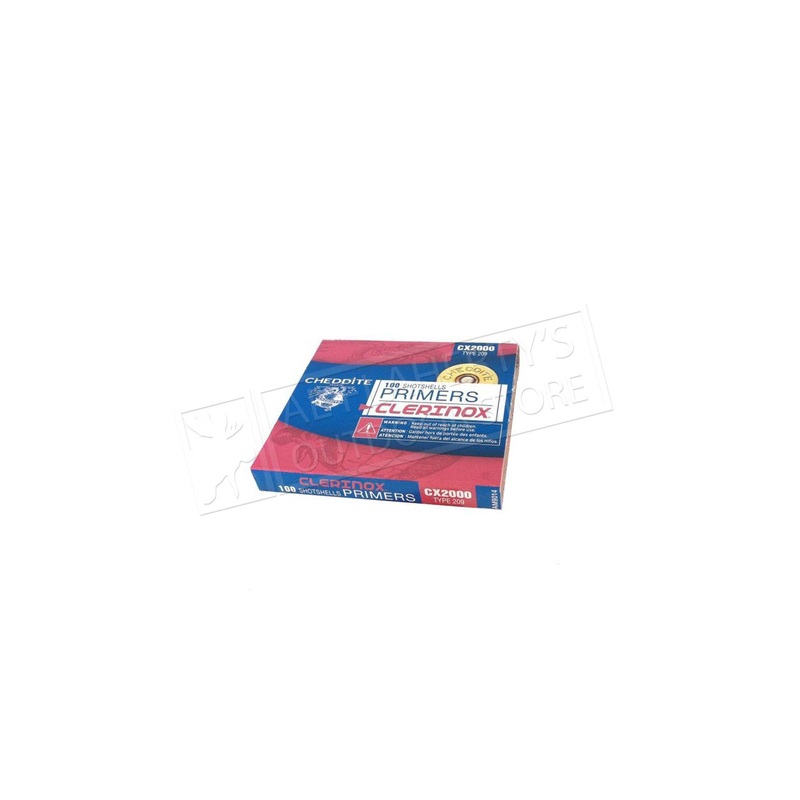 Cheddite Clerinox 209 Shotshell Primers, Strip of 100 #C209