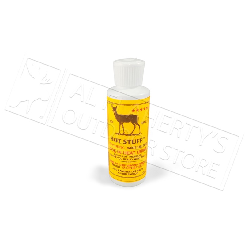Huntmaster Hot Stuff Doe in Heat Synthetic White Tail Urine, 113mL Bottle