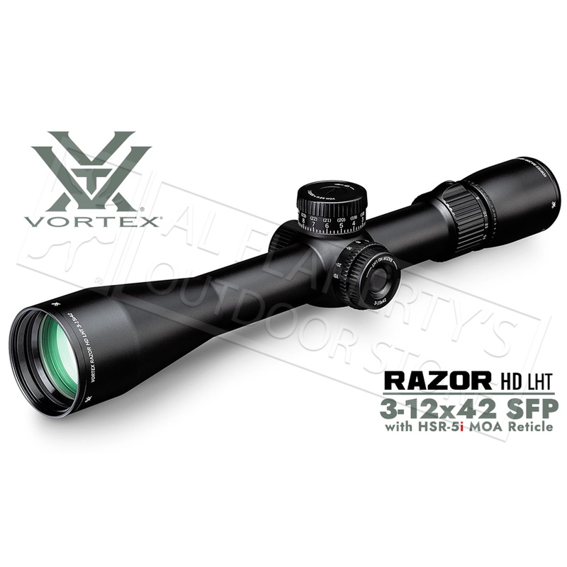 Vortex Razor HD LHT 3-15×42 SFP Riflescope with HSR-5i MOA #RZR-31501