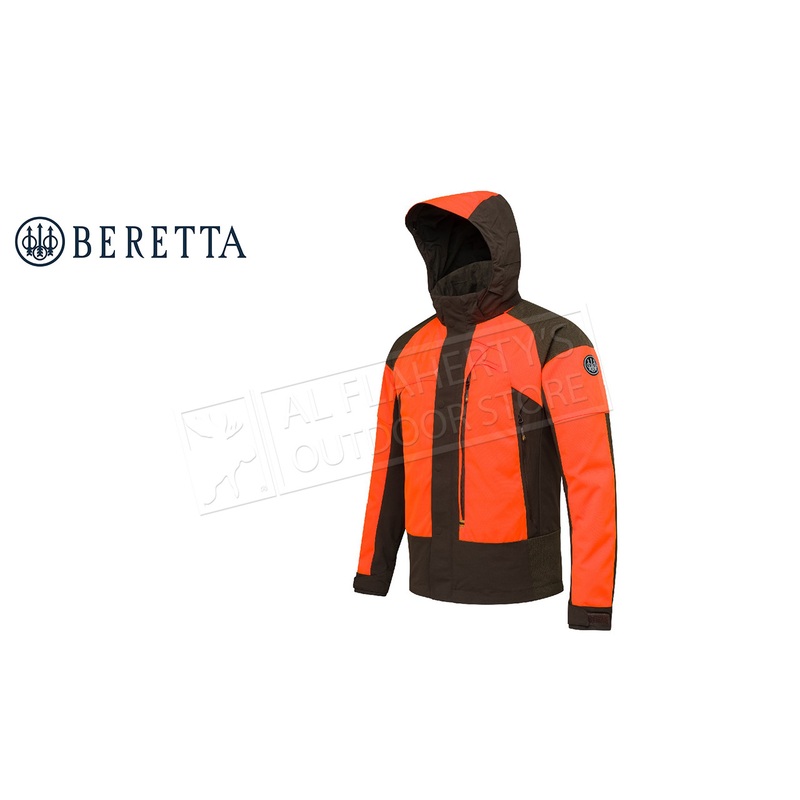 Beretta Thorn Resistant EVO Jacket, Brown Bark & Orange #GU614T142908C4