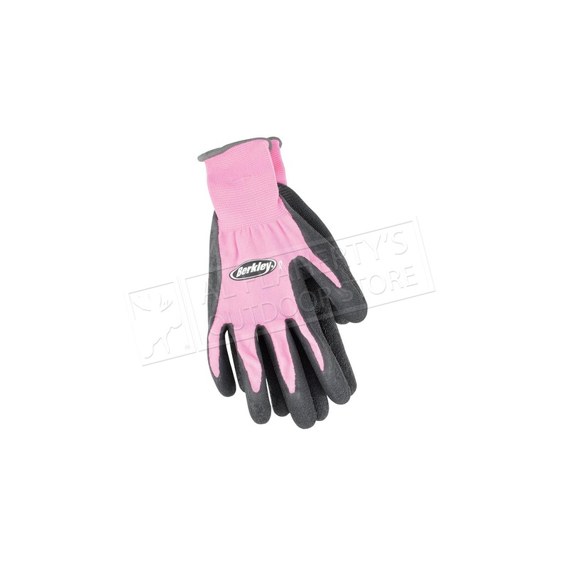 Berkley Coated Grip Gloves, Pink #BTLCFG