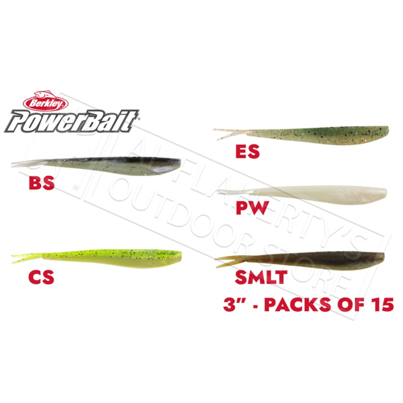Berkley PowerBait Minnows, 3