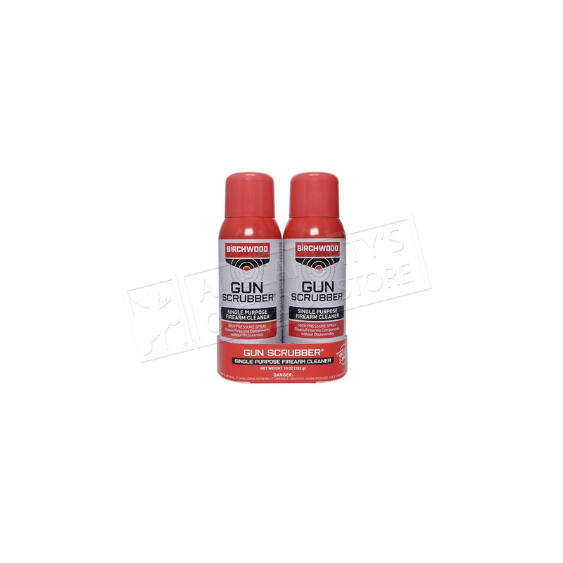 Birchwood Casey Gun Scrubber 10oz Aerosol 2Pk #BC-33304