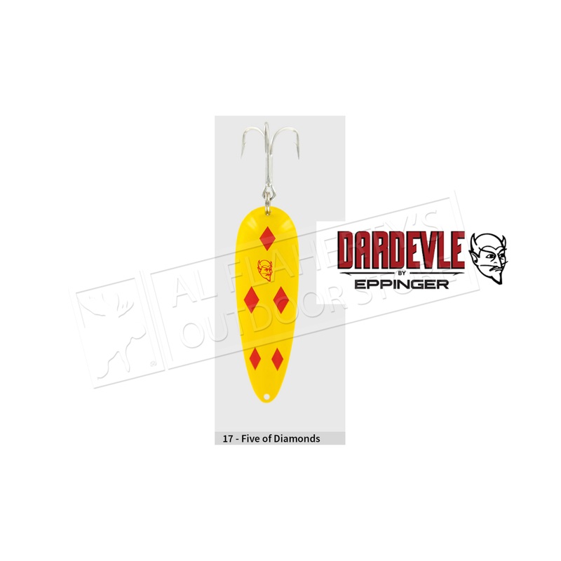 Eppinger Dardevle Spinnie Spoon, 1 3/4
