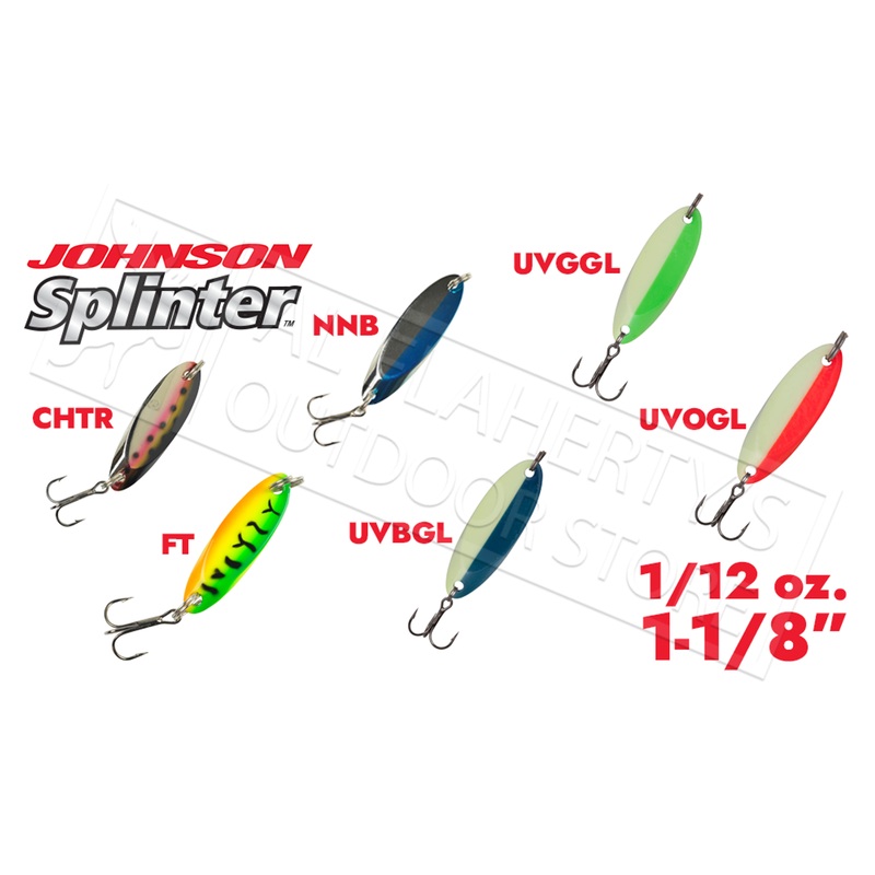 Johnson Splinter Spoon, 1/12 oz. #SPT1/12