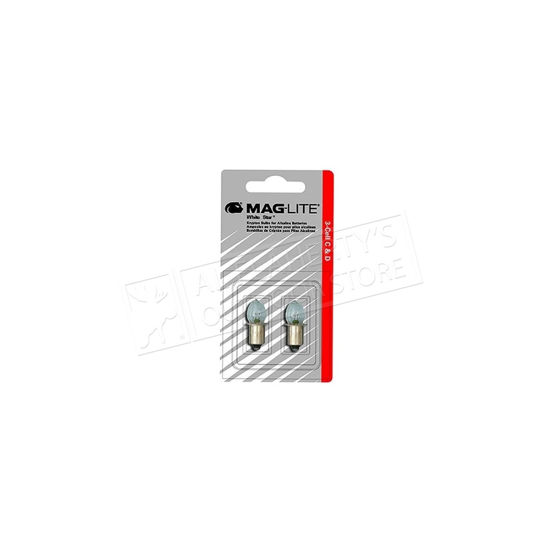 Maglite Replacement Lamp for 3-C & D Cell #LWSA301E