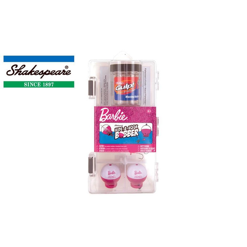 Shakespeare Barbie Hide-A-Hook Starter Fishing Kit #BARBACCKIT