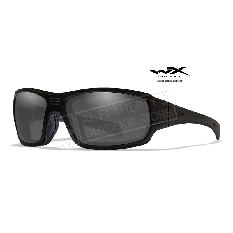Wiley X Breach Safety Sunglasses with Breach Grey Lens & Matte Black Frame #CCBRH01