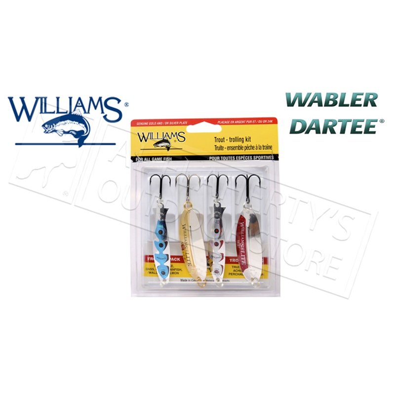 Williams Trophy Takers Trout Trolling Kit #4-TTK