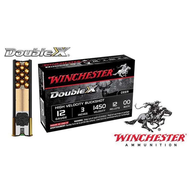 Winchester Double X Buckshot Shells 12 Gauge 3