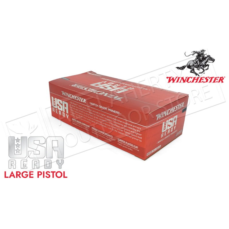Winchester Match Grade Primers Large Pistol #WMGLP