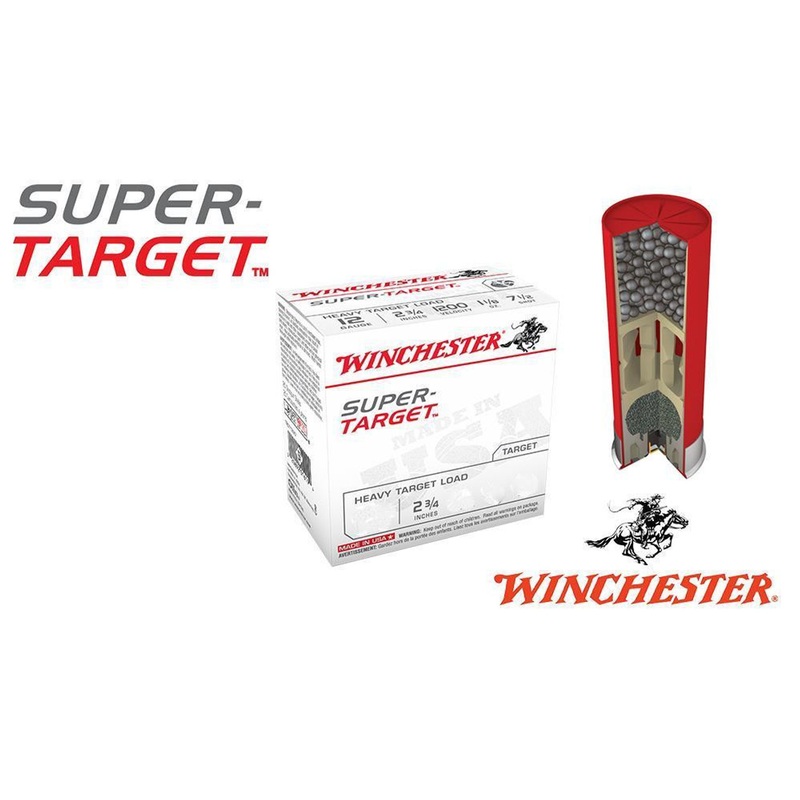 Winchester Super-Target 12 Gauge #7.5 , 2-3/4