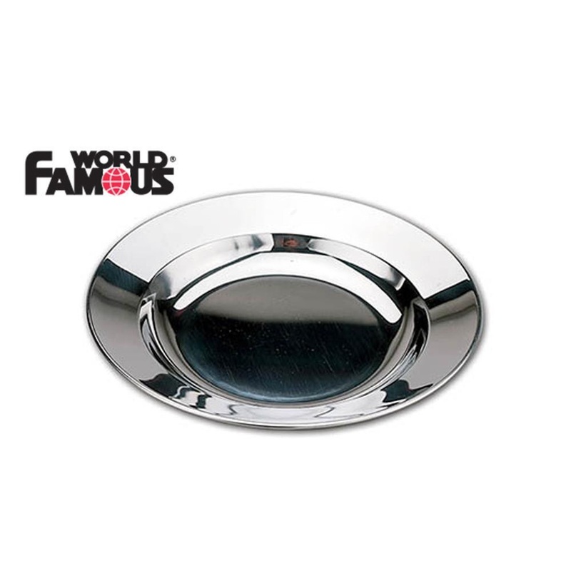 World Famous Stainless Soup Plate #690