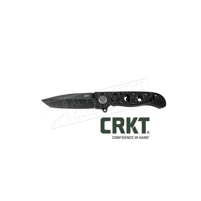 CRKT Blackout Tanto Deadbolt Assisted Open Folding Knife #M16-02DB
