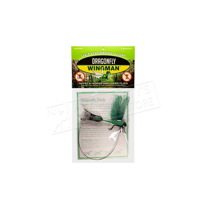 Dragonfly Wingman Clip-On Natural & Organic Concept Deer and Horse Fly Repellent #DFWM-1