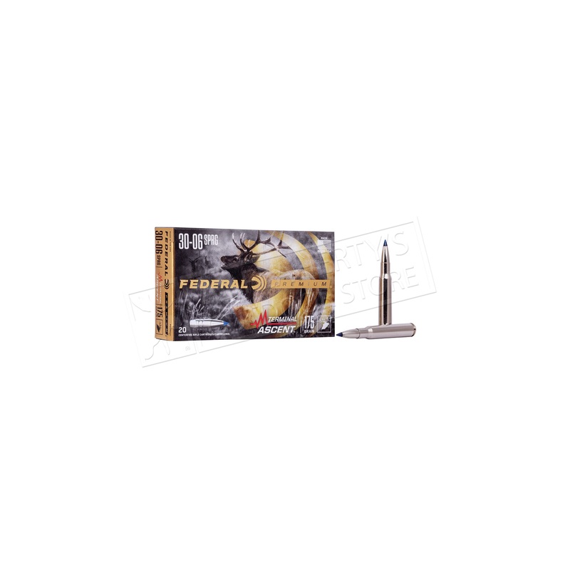 Federal Terminal Ascent 30-06 Springfield 175 Grain, Box of 20 #P3006TA1