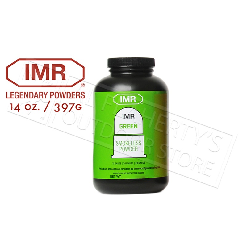 IMR Powder Co Green Smokeless Powder, 14 oz. Bottle