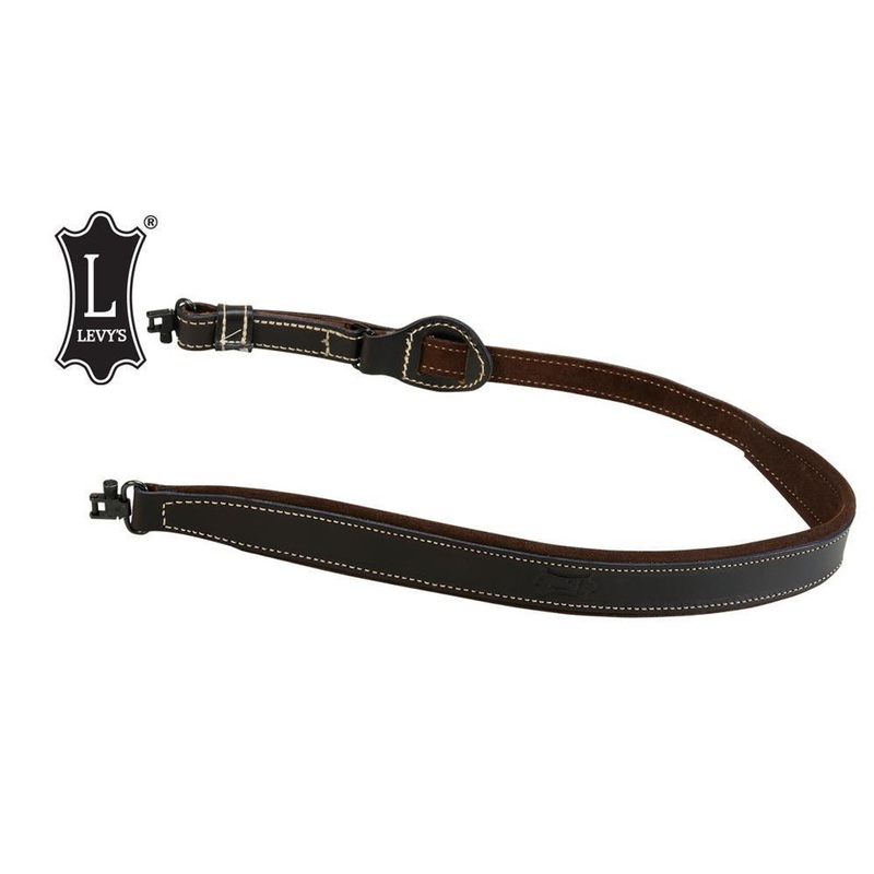 Levy’s Leathers Suede Backed Easy-Slide Rifle Sling, 32