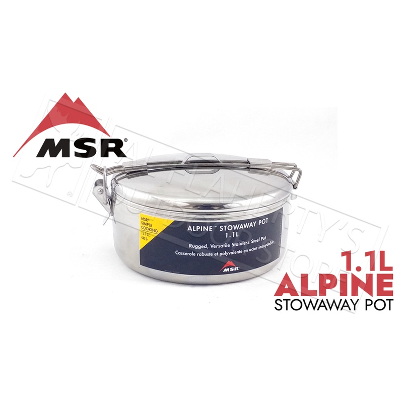 MSR Alpine Stowaway Pot – 1.1L #321109