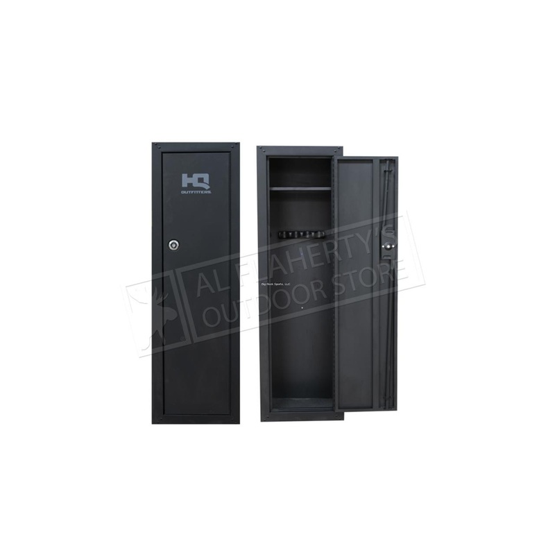 (Store Pick Up Only) HQ Outfitters Ready To Assemble 8 Gun Cabinet, Key Lock, 55
