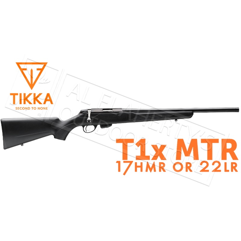 Tikka T1X MTR Rifle, 17HMR or 22LR Left Hand, 20