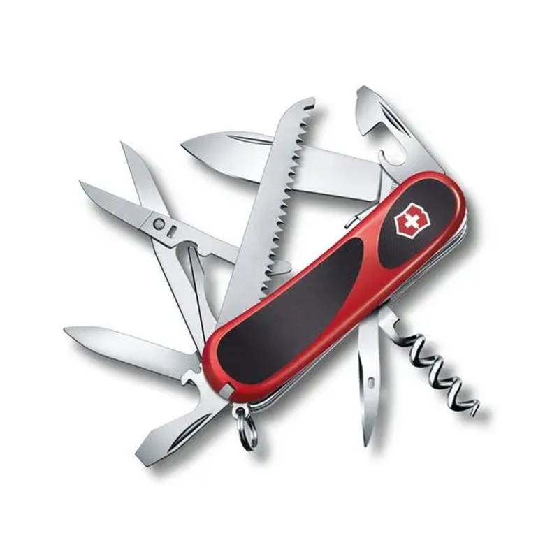 Victorinox Swiss Army Evolution S17 Grip Knife, Red #2.3913.SC-X5