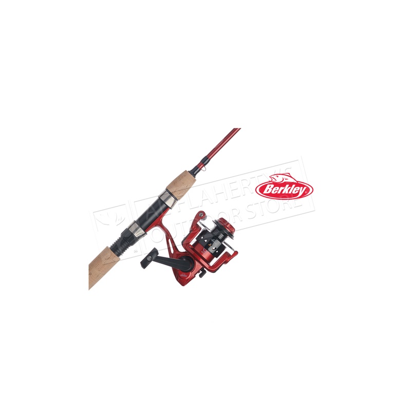 Berkley Cherrywood Spinning Combo 7 Medium, 2 Piece #CWD2S-702MCBO