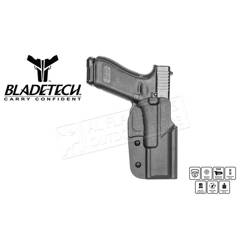 Blade-Tech Signature OWB Holster – Glock – 17/47 Gen 3-5 / 22/31 Gen 3-4 #HOLX0008SG175TLBLKRH